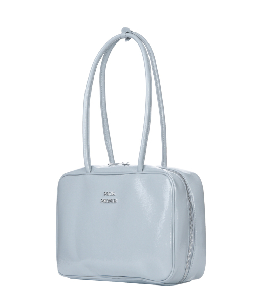 NICOLE LOGO MINIMAL SQUARE BAG_SORA