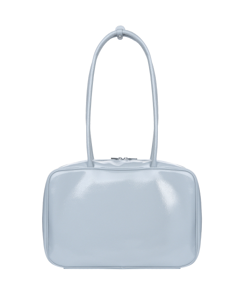 NICOLE LOGO MINIMAL SQUARE BAG_SORA