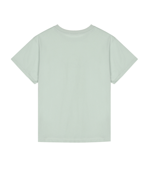 NICOLE BUTTERFLY SLEEVE TOP_MINT GRAY