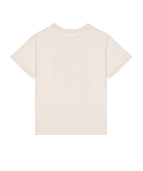 NICOLE BUTTERFLY SLEEVE TOP_BEIGE BLUE