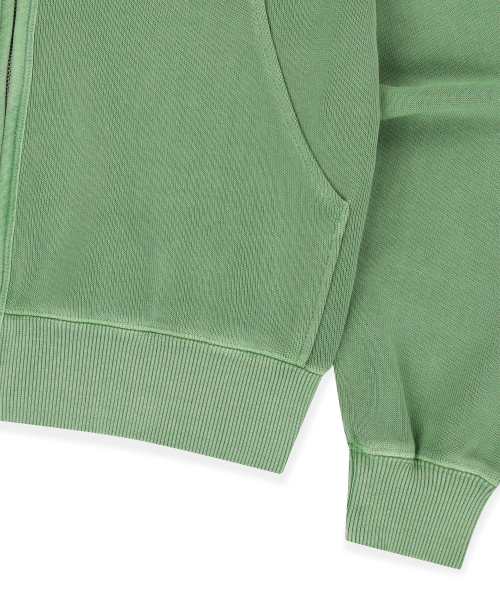 Legacy Zip Up Hoodie Green