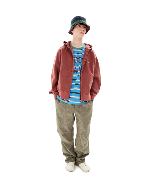Legacy Zip Up Hoodie Green