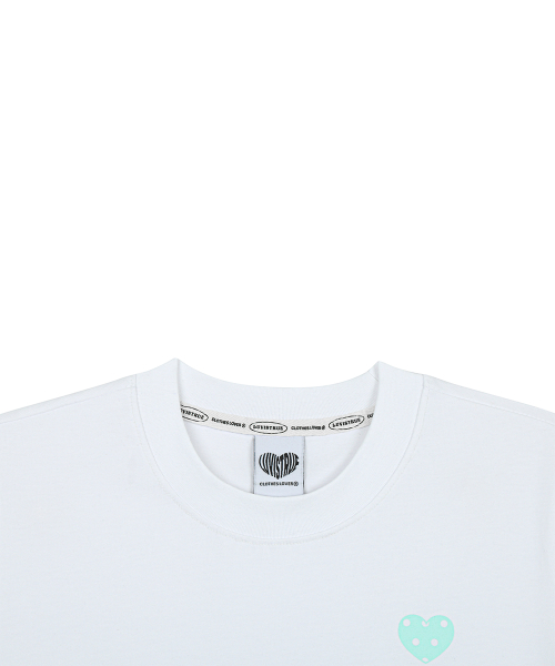 SY LUV DOT TEE(WHITE)