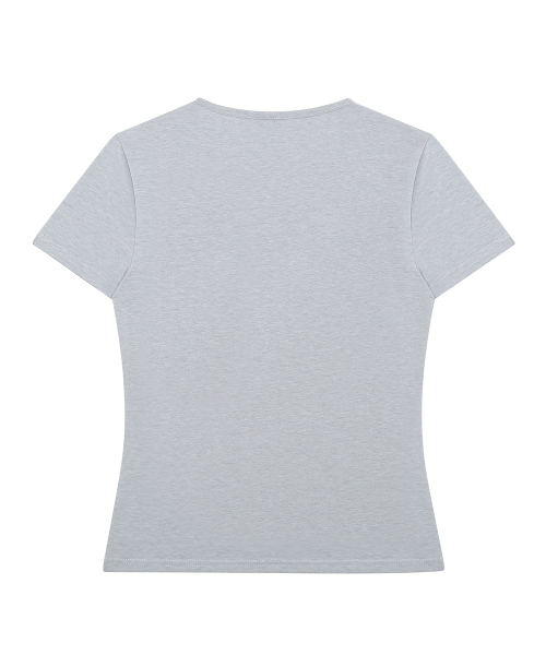 SY TOO PRETTY TEE(GRAY)