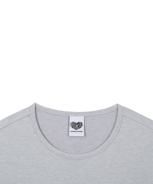 SY TOO PRETTY TEE(GRAY)