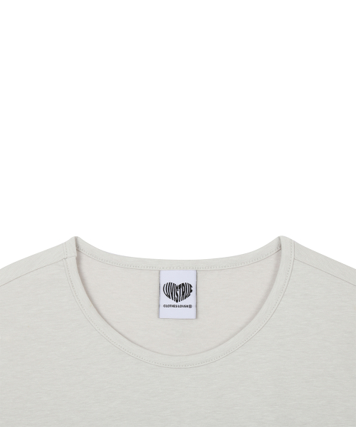 SY TOO PRETTY TEE(BEIGE)