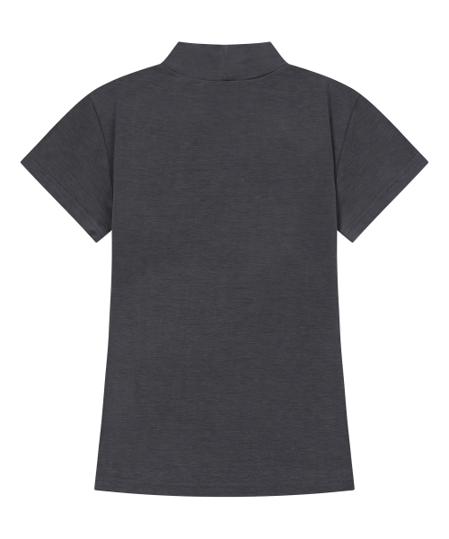 VIOR MOCK NECK HALF T (4COLOR)