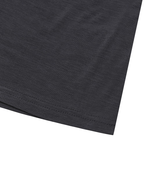 VIOR MOCK NECK HALF T (4COLOR)