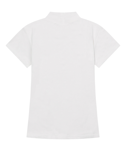 VIOR MOCK NECK HALF T (4COLOR)