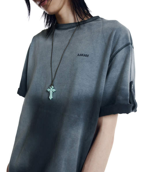 Ceramic CROS2 Necklace (Mint)
