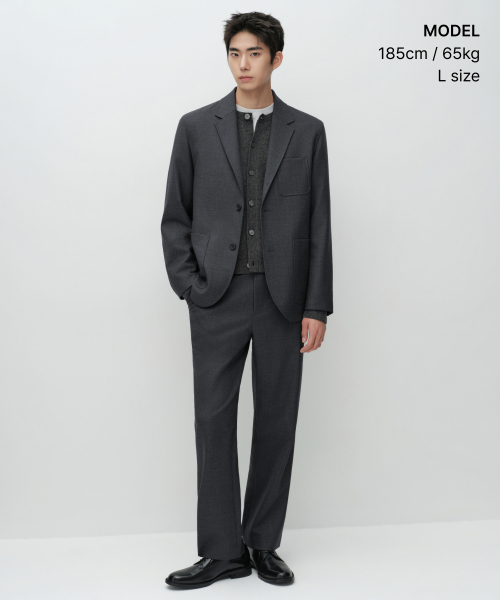 [시티 워커스] 울 블렌드 블레이저