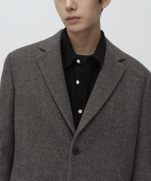 [시티 워커스] 울 블렌드 트위드 블레이저