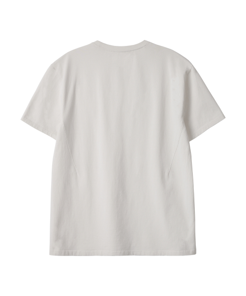 Basic cotton regular t-shirts - IVORY