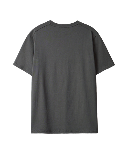 Minimal cotton regular t-shirts -KHAKI