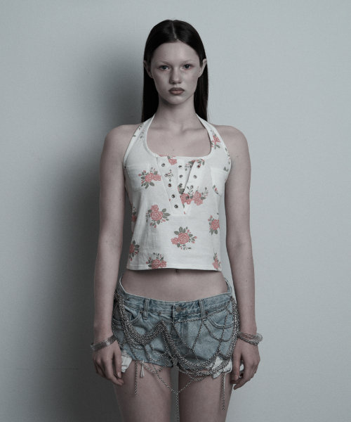 Flower Cathy halter top