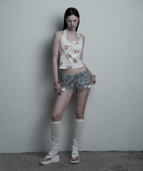 Flower Cathy halter top