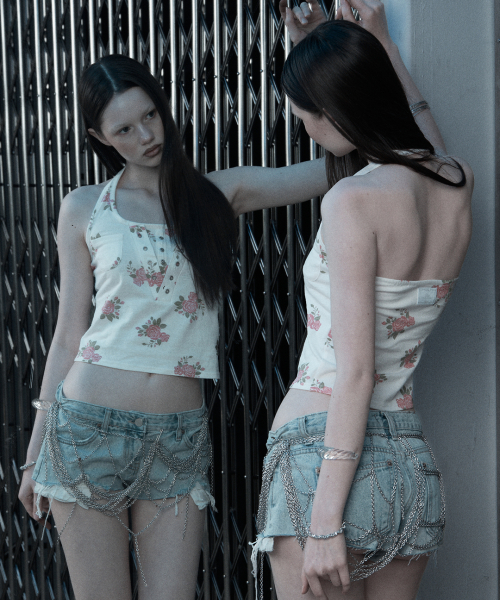 Flower Cathy halter top