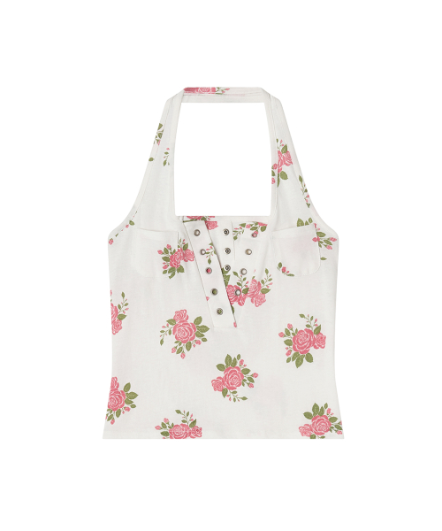 Flower Cathy halter top