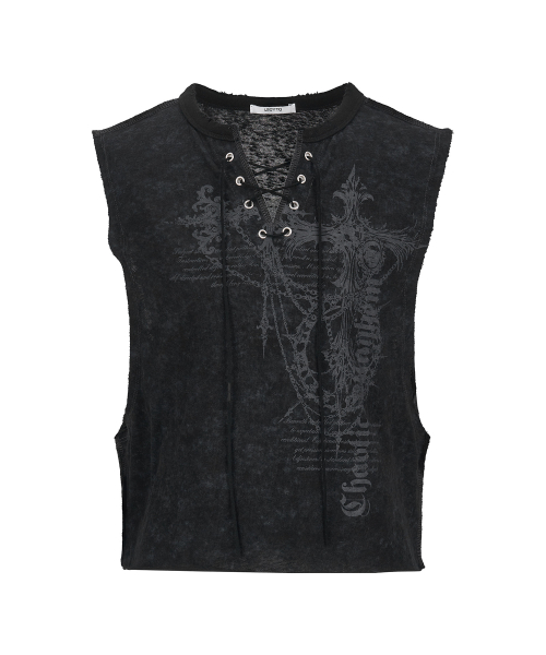 Ash Relic Sleeveless_[Black]