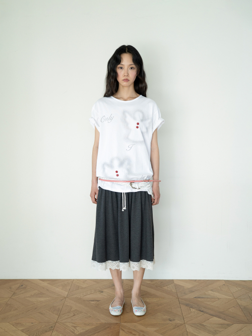 ANGEL BUTTON T (WHITE)