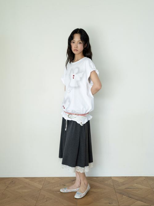 ANGEL BUTTON T (WHITE)