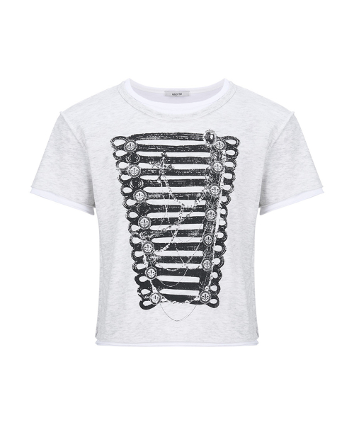 Monarque Layered T-Shirt_[W.Mel]