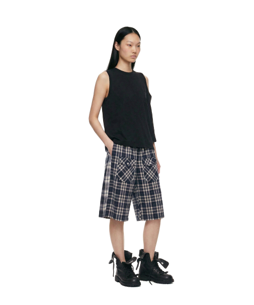 Two-Way Crewneck T-Shirt_Black