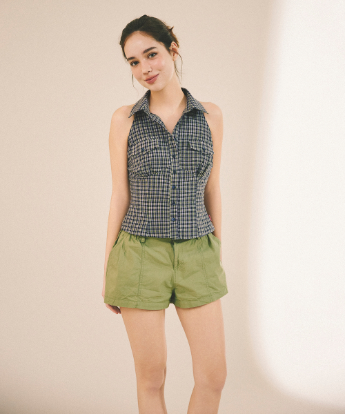 COTTON WASHING LOW PANTS
