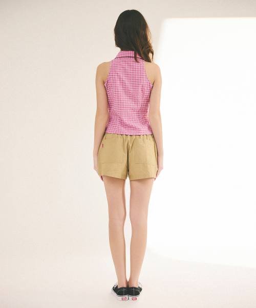 COTTON WASHING LOW PANTS