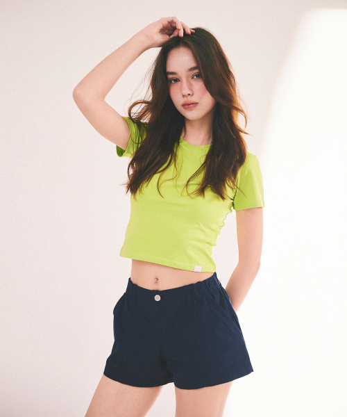 COTTON WASHING LOW PANTS