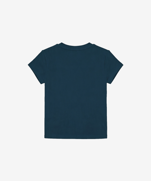 Glitter Flow Tee_Navy