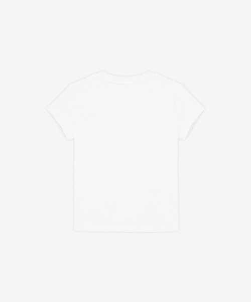 Glitter Flow Tee_White