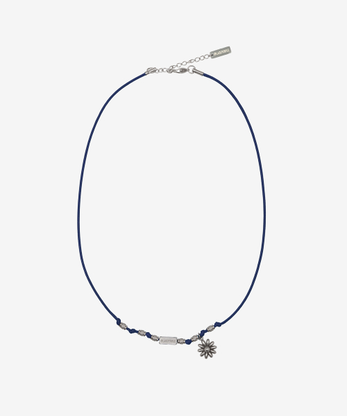 Wildy Flower Necklace_Blue