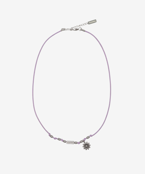 Wildy Flower Necklace_Lilac Purple