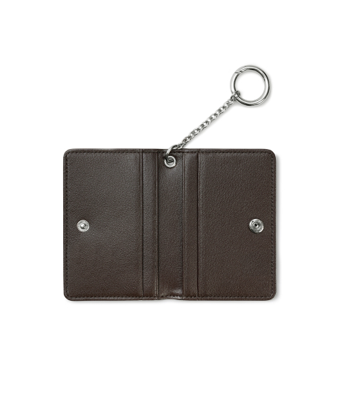 SOFT CARD KEYRING - LEOPARD BROWN