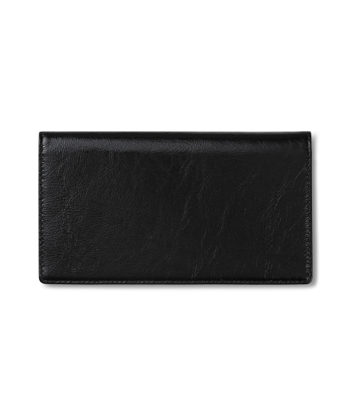 TRIANGLE SLIM WALLET - BLACK