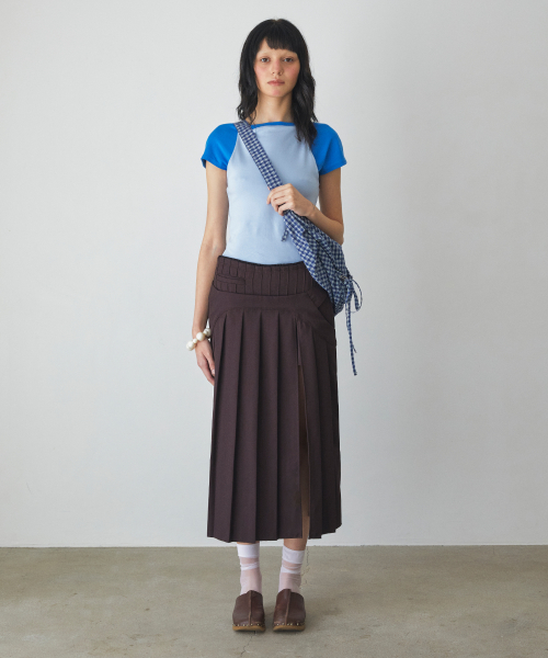 LASSIE BAG - CHECK BLUE