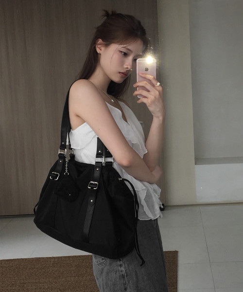 VEIL BAG - BLACK