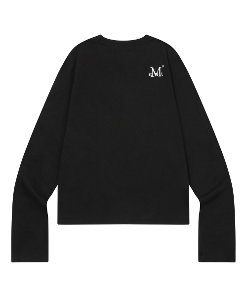 LIAM LEATHER PATCH LONG SLEEVE T (4COLOR)