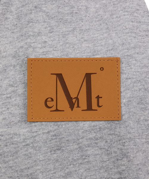 LIAM LEATHER PATCH LONG SLEEVE T (4COLOR)