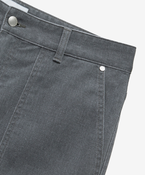 Puttig gray denim pants