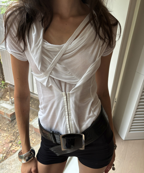 GIA DRAPED TOP (3 COLORS)