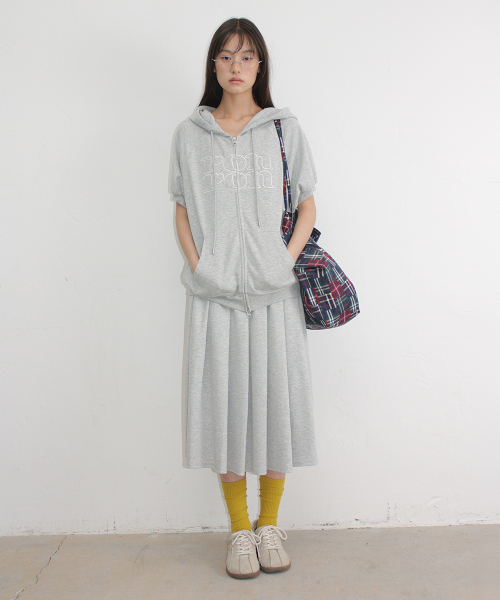 PATTERN LOGO SHOPPER RED CHECK