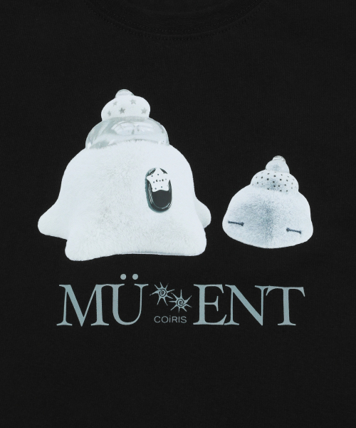 MUCENT X COIRIS MARINAE SIDE LEATHER PATCH HALF T (2COLOR)
