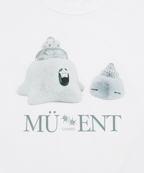 MUCENT X COIRIS MARINAE SIDE LEATHER PATCH HALF T (2COLOR)