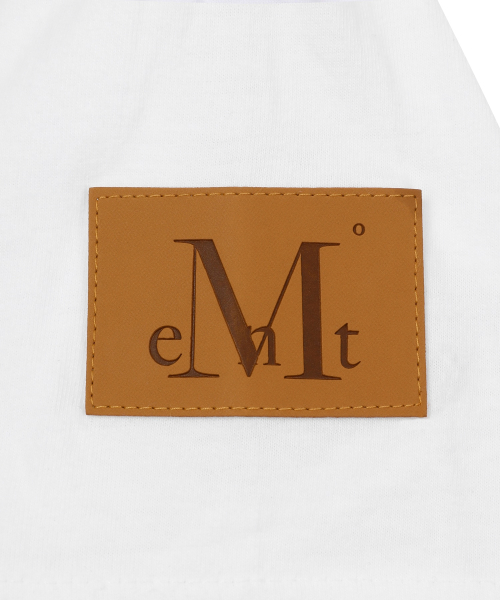 MUCENT X COIRIS MARINAE SIDE LEATHER PATCH HALF T (2COLOR)