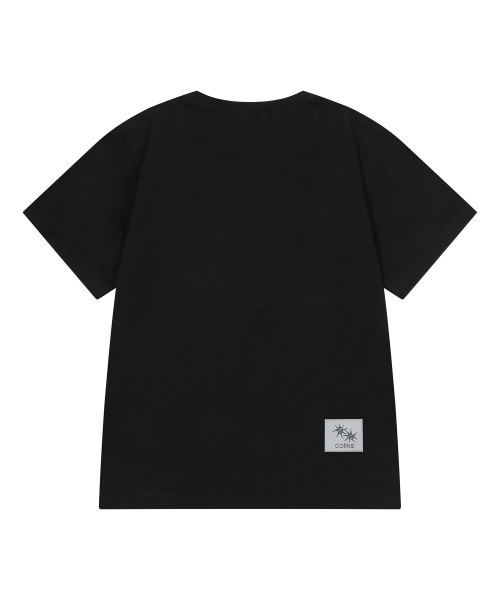 MUCENT X COIRIS ARIEL SIDE LEATHER PATCH HALF T (2COLOR)