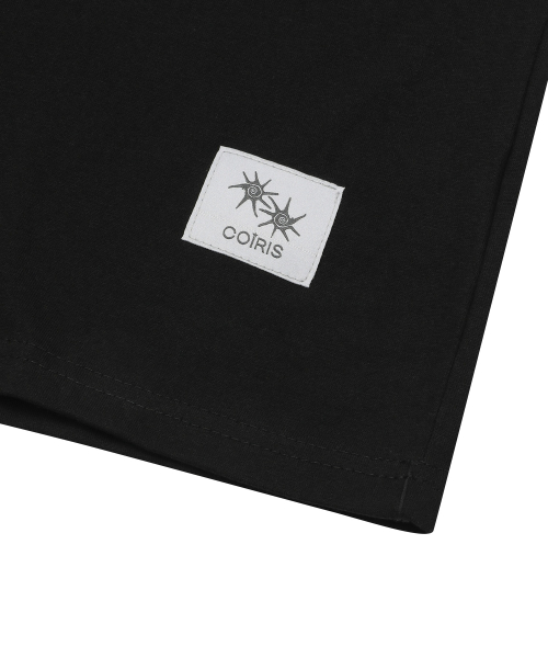MUCENT X COIRIS ARIEL SIDE LEATHER PATCH HALF T (2COLOR)