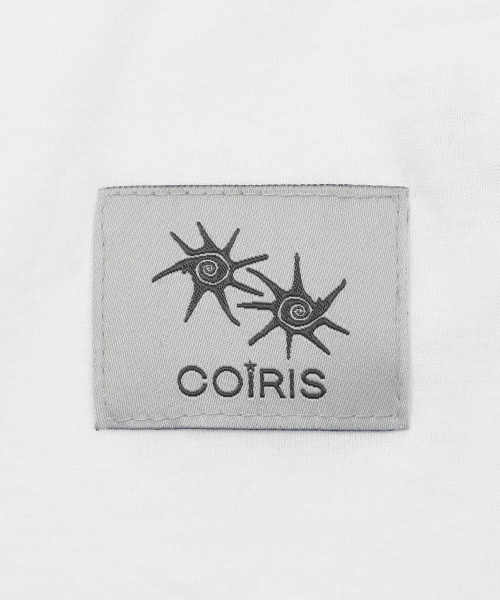 MUCENT X COIRIS ARIEL SIDE LEATHER PATCH HALF T (2COLOR)