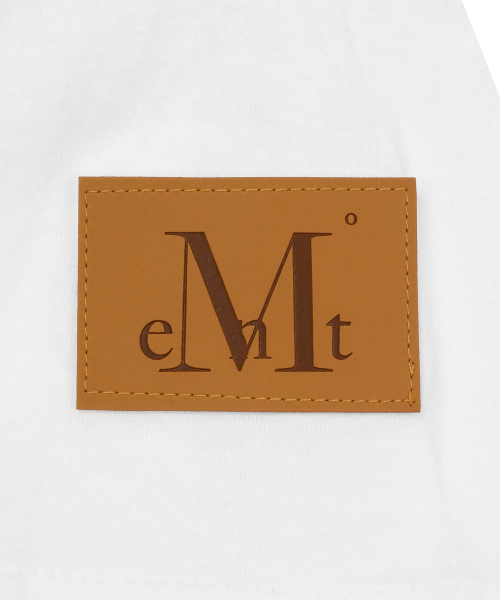 MUCENT X COIRIS ARIEL SIDE LEATHER PATCH HALF T (2COLOR)